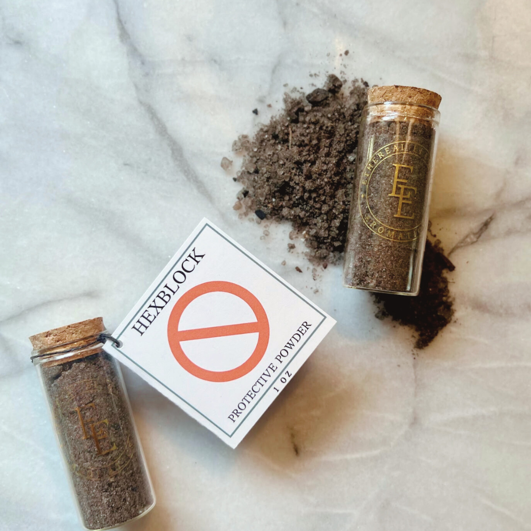 Ethereal Elegance Aromatics - Wholesale Spiritual Stone/Crystal - Hexblock Protection Powder1