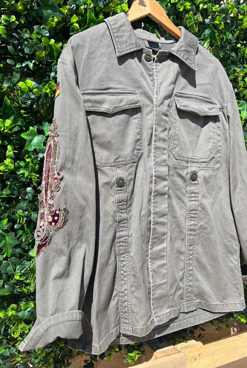 TABITHA - Wholesale Jacket - Women's - Army Vintage Jacket5