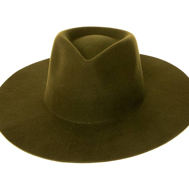 Wide Brim Wool Rancher Hat - Special Colors - New Style! for wholesale by DNMC