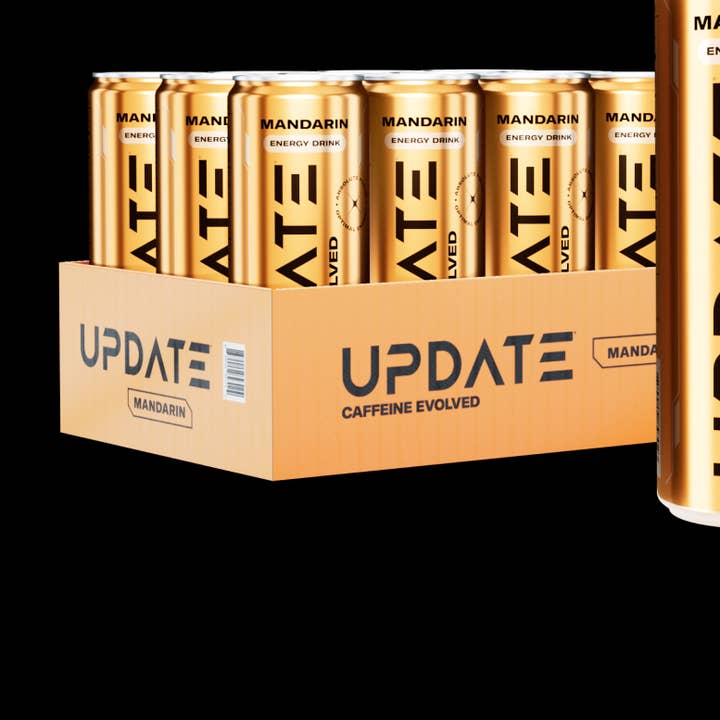 Update Mandarin Energy Drink | 12-pack for wholesale by UPDATE®