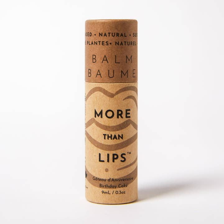 Vegan Lip Balm - Birthday Cake for wholesale by More Than Lips