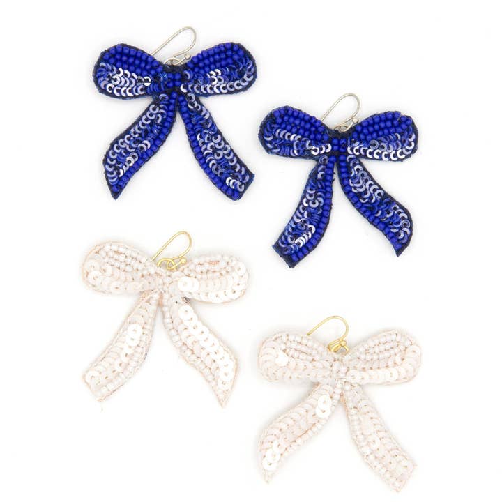 Fair Anita - Wholesale Dangle Earrings - Beaded Bow Earrings