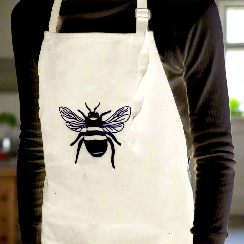 Pollen Sisters - Wholesale Apron - Bee Apron Natural2