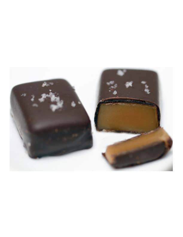 John Kelly Chocolates - Wholesale Chocolate Box - 4 Piece Fleur de Sel Salted Caramels3