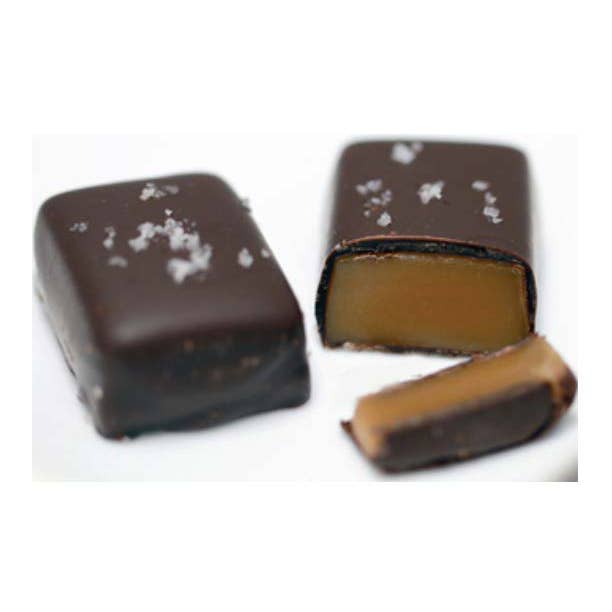 John Kelly Chocolates - Wholesale Chocolate Box - 4 Piece Fleur de Sel Salted Caramels3