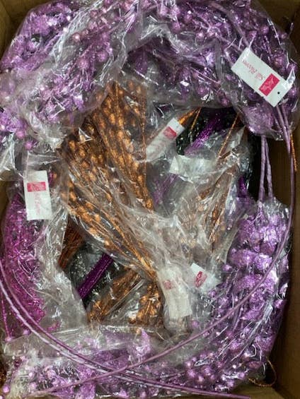 GLITTER STEMS MYSTERY BOX-40 PC for wholesale by General Wholesale Inc