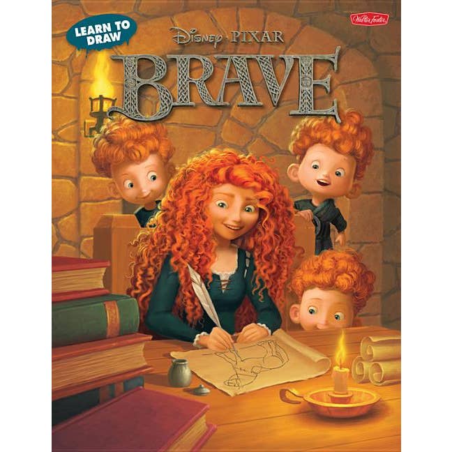Bradley's Book Clearance - Wholesale Coloring & Activity Book - Kids & Baby - Learn To Draw Disney/Pixar Brave: Favorite Characters