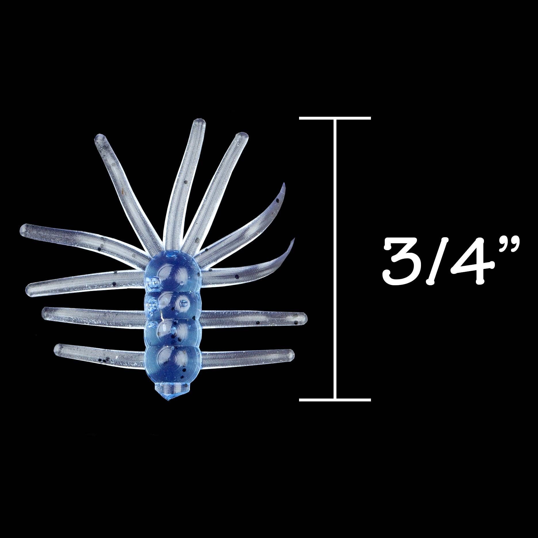 Lake Effect Lures - Wholesale Sporting Accessories - Ice Bug Floppy Body Plastic Bait - 10 Pack1