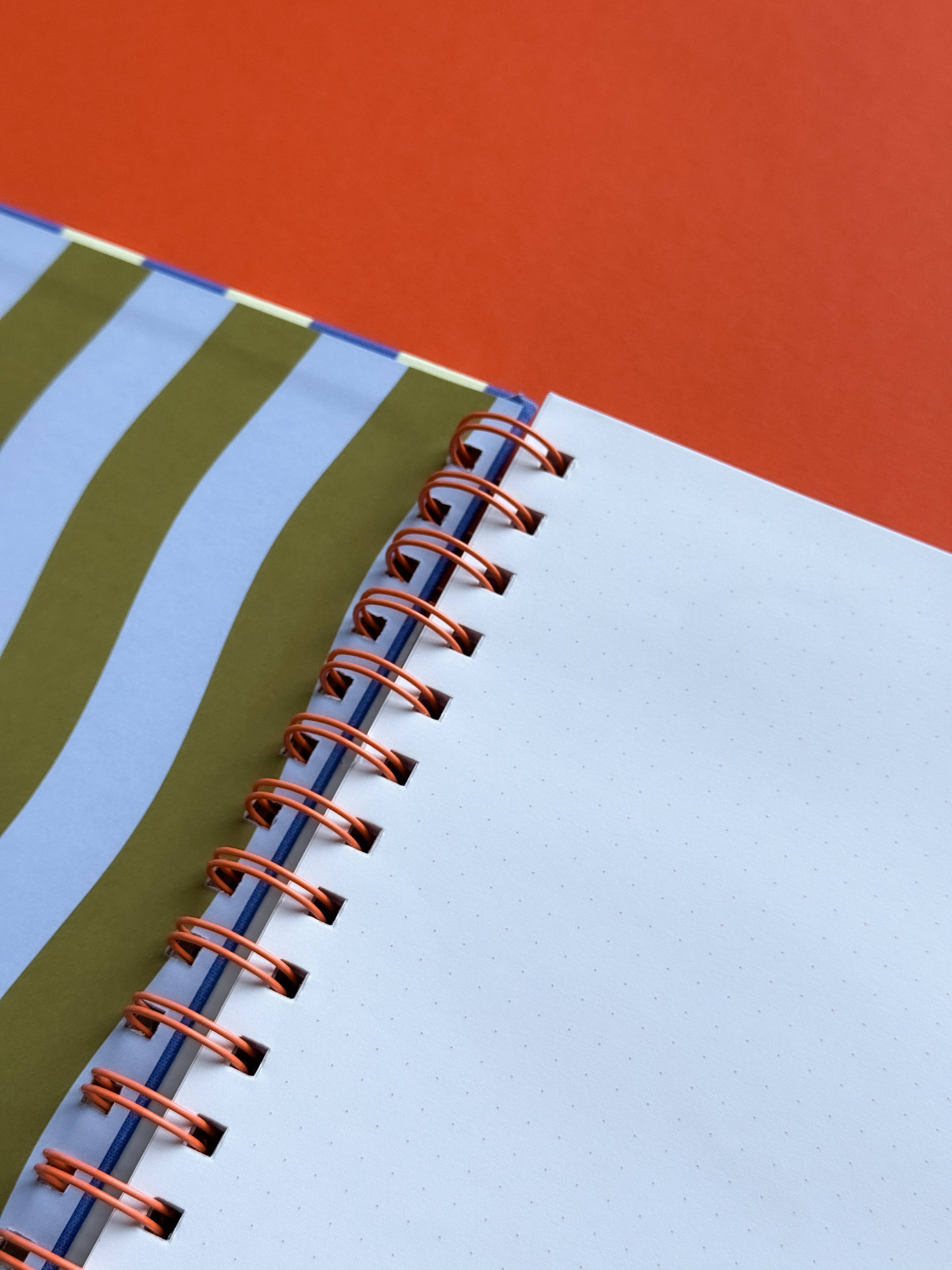 Mel Andrel – Engroshandel Notesbog – Middelhavsstriber A5 Priknet Notesbog4