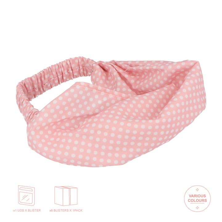 IKILIFE S.L - Venta al por mayor Cinta para el pelo - Bebés - Cintillo Elástico para Bebé - Bandana para el Pelo de Tela
