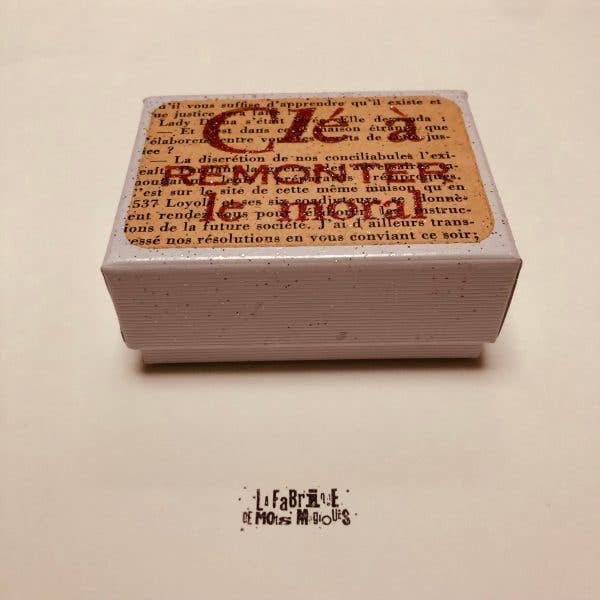 La Clé À Remonter Le Moral pour la vente par La fabrique de MOTS MAGIQUES