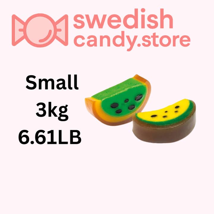Swedish Candy.Store - Swedish Candy - Wholesale Gummy - Swedish Candy Kiwi Slices Licorice 3kg/6.61lb0