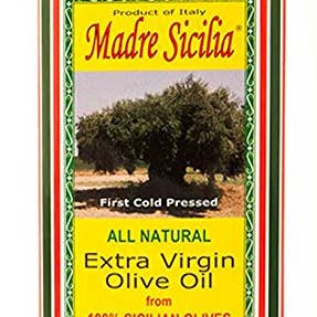 Made in eatalia – wholesale Olive oil – Madre Sicilia: All Natural Extra Virgin Olive Oil. 101 Fl Oz. - 3 Liters.