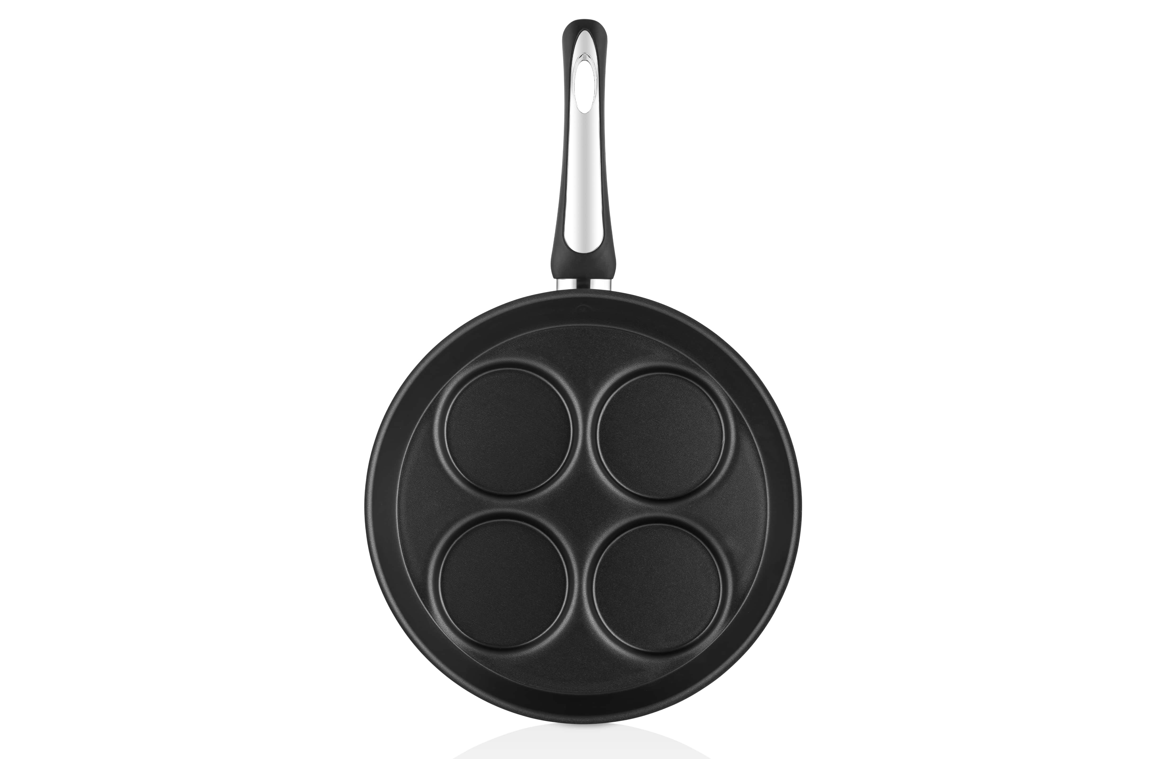 Black 11-inch Nontoxic & Nonstick Burger, Blini & Pancake Pan | Pa for wholesale on Faire3