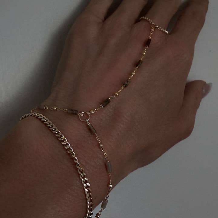 Ökenros Handkedjebransolet för wholesale av House of Au.ORA