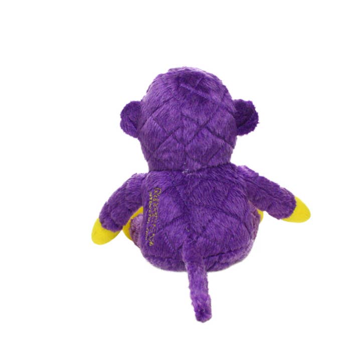 Tuffy Dog Toys - VIP Products - Wholesale Pet Squeaky Toy - Dog - Mighty Safari Monkey - Purple, Plush, Squeaky Dog Toy4