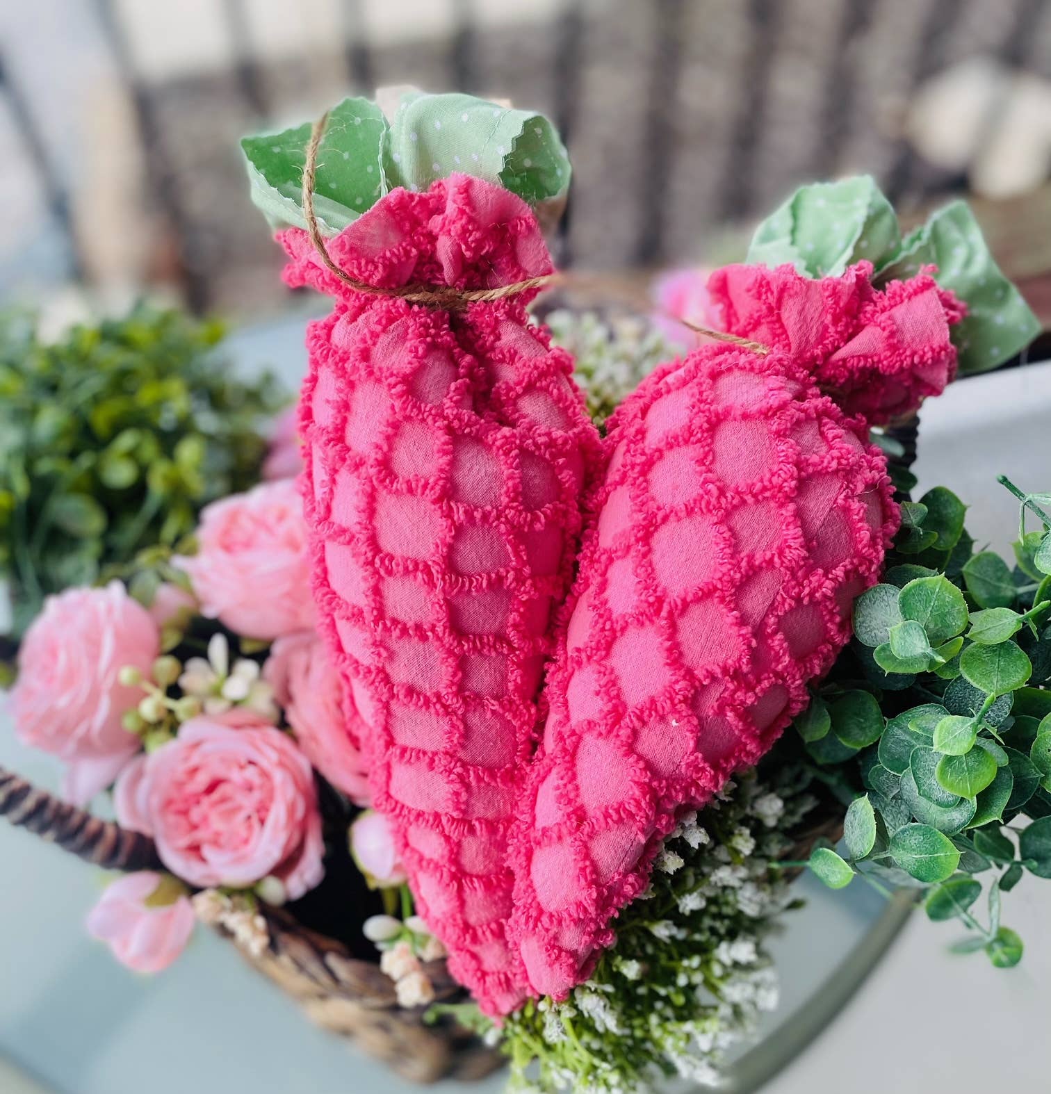 A Gnome on the Roam - Wholesale Ornament - Handmade Large Fabric Carrots - 10 Inch Decorative8