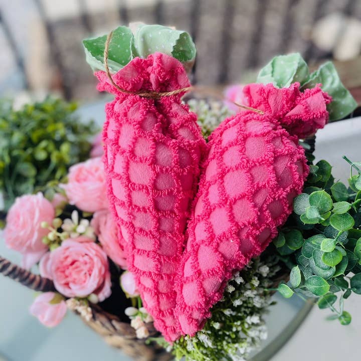 A Gnome on the Roam - Wholesale Ornament - Handmade Large Fabric Carrots - 10 Inch Decorative8