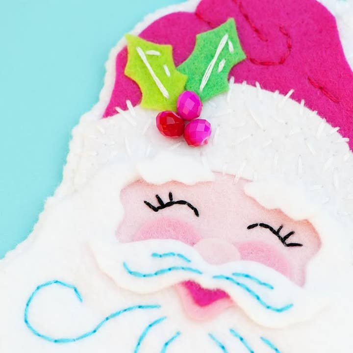 Benzie Design - Wholesale DIY Craft Kit - Santa Ornament Kit