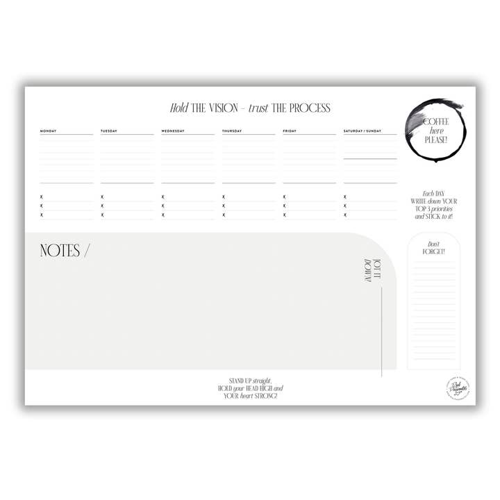 Real Passionates – Großhandel Schreibtischunterlage – Große Schreibtischunterlage im Design A24