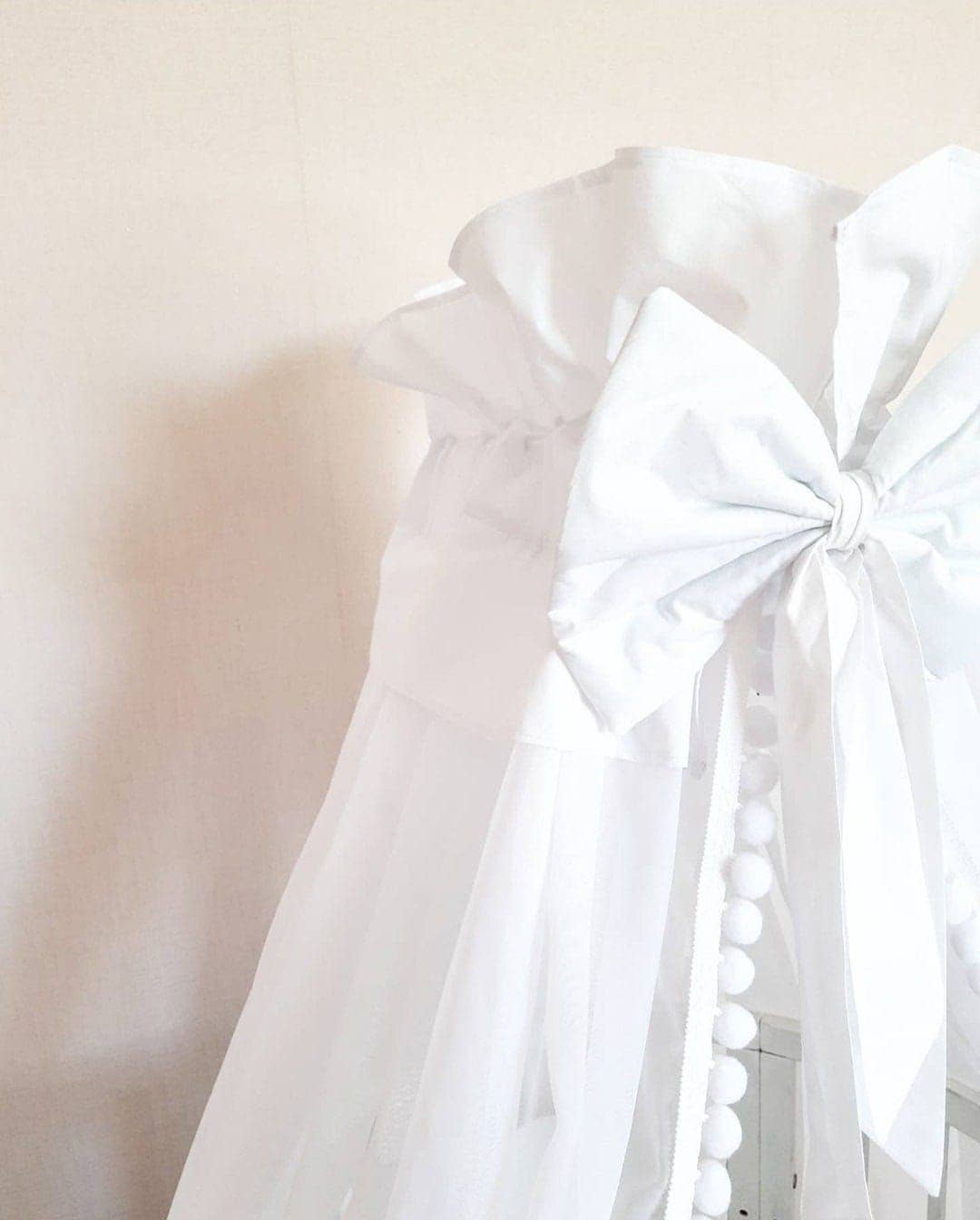 Allbright Kids – Cama Canopy - Crianças e bebés por atacado – Cama de tule com dossel para berçário1