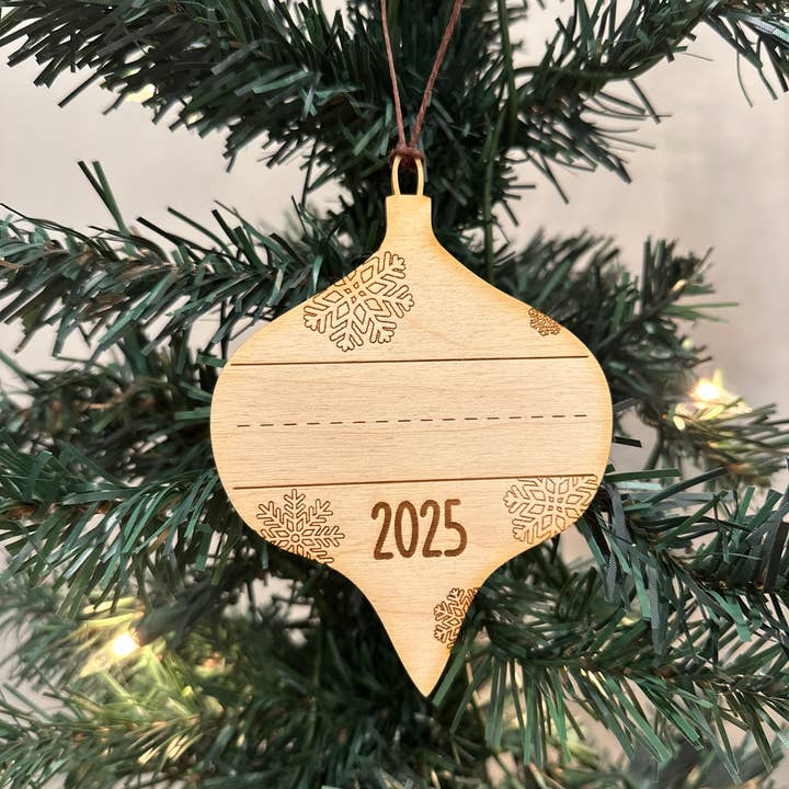 2025 Child Keepsake Christmas Ornament- Laser Engraved for wholesale by Gifts By Grace
