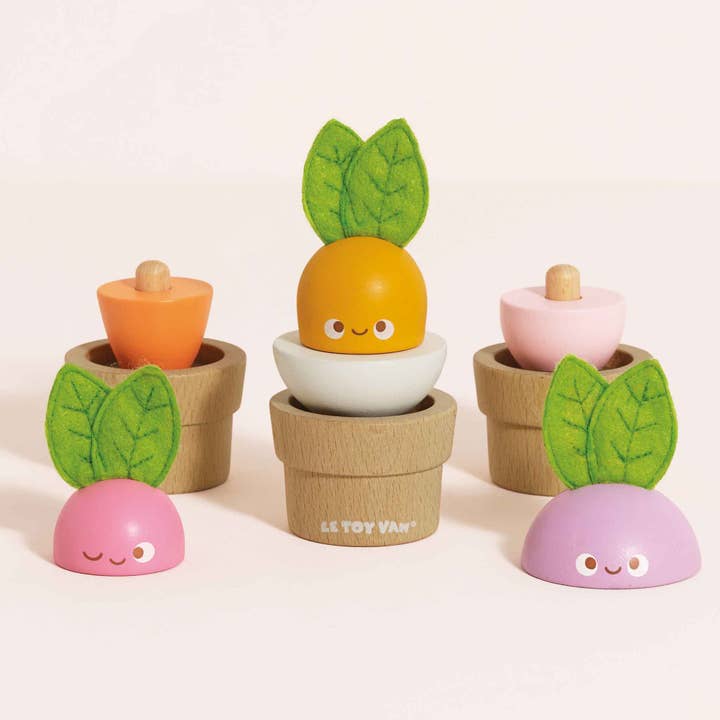 Le Toy Van, Inc. - Wholesale Wood Toy - Kids - Stacking Wooden Veggies