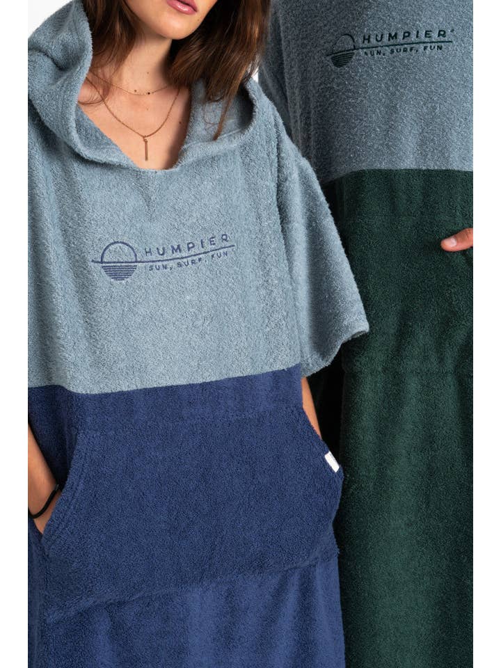 Humpier - Wholesale Poncho - Women's - Humpier Sunset Blue Poncho2