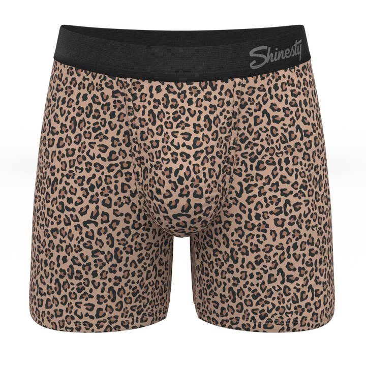 Shinesty, Inc - Vendita all'ingrosso Intimo - Uomo - The Wild Cat | Biancheria intima con stampa leopardata Ball Hammock®