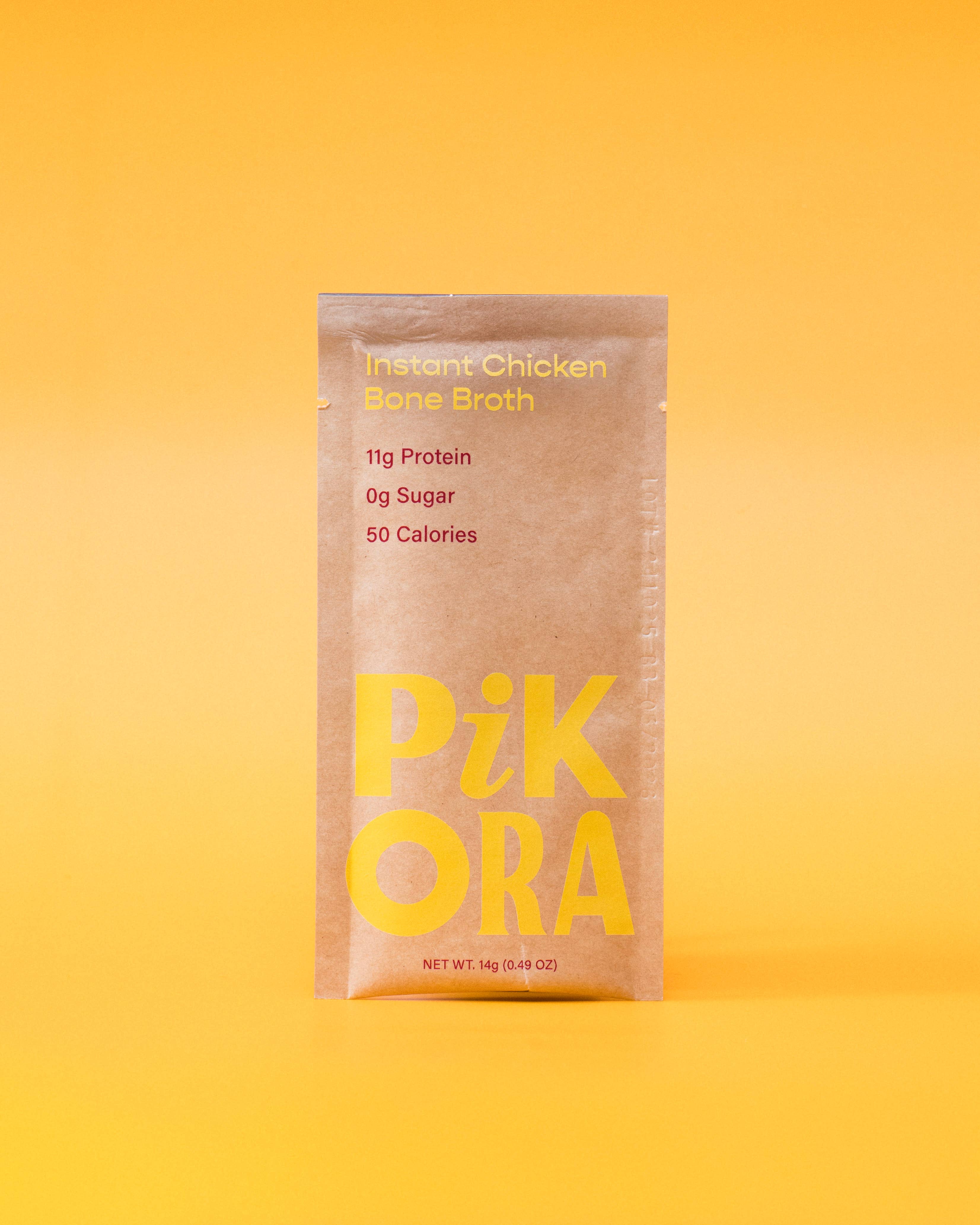 Pikora - Wholesale Broth - Chicken Bone Broth (4 Single-Serve Sachets)2