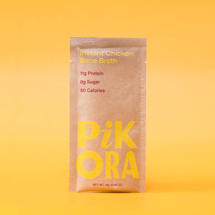Pikora - Wholesale Broth - Chicken Bone Broth (4 Single-Serve Sachets)2