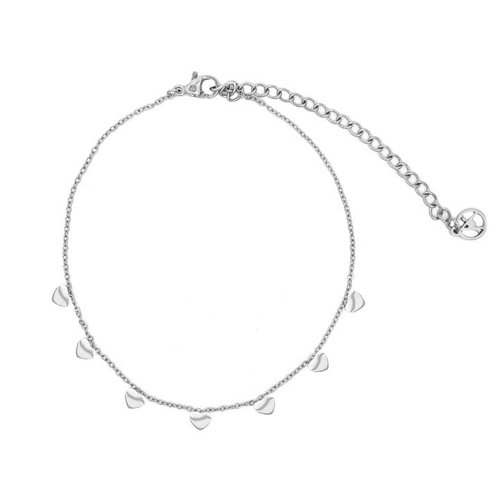 AMORINO SRL - Vendita all'ingrosso Braccialetto con ciondolo/pendente - Cavigliere Con Cuore - JN2436F235