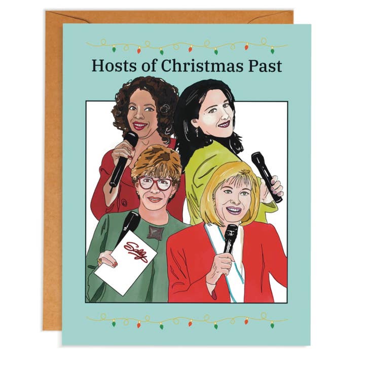 Karte „Die Gastgeber der Vergangenheit von Weihnachten für den Großhandel von Kitsch Culture
