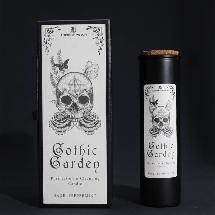 Ancient Witch Ritual Candles - Gothic Garden for wholesale by Ancient Wisdom