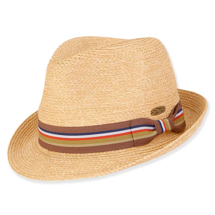 Natural, Paperstraw Fedora, Brim 2" | HTT1168 XL for wholesale by Headwear & Handbag Collections by Sun 'N' Sand