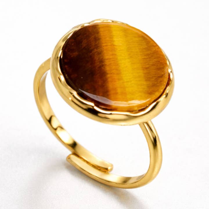 Ring mit Kugel für den Großhandel von Poudre Bijoux
