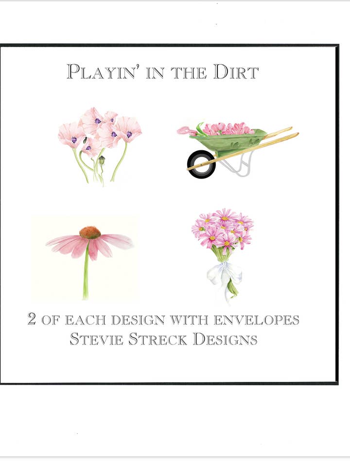 Ensemble de cartes à paillettes GBN120, en boîte pour la vente par Stevie Streck Designs