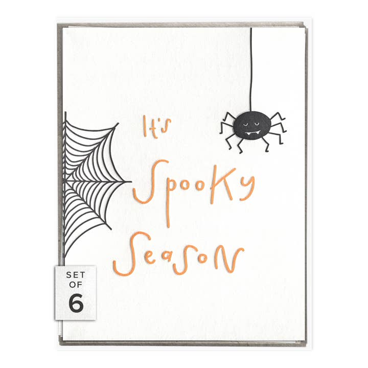 Spooky Season - Set di carte in scatola Halloween e autunno per la vendita all'ingrosso da parte di INK MEETS PAPER