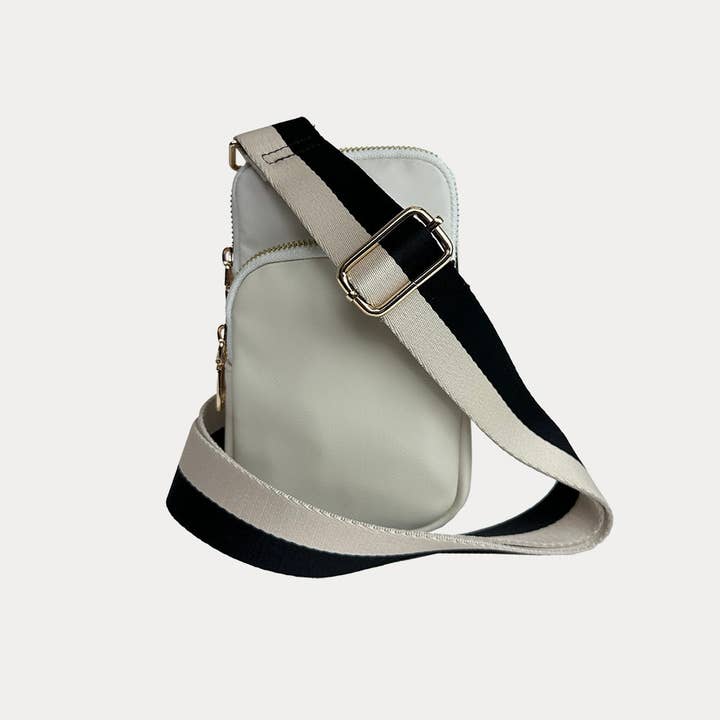AHDORNED - Wholesale Crossbody Bag - Women's - Janet Nylon & Vegan Crossbody Phone Bag