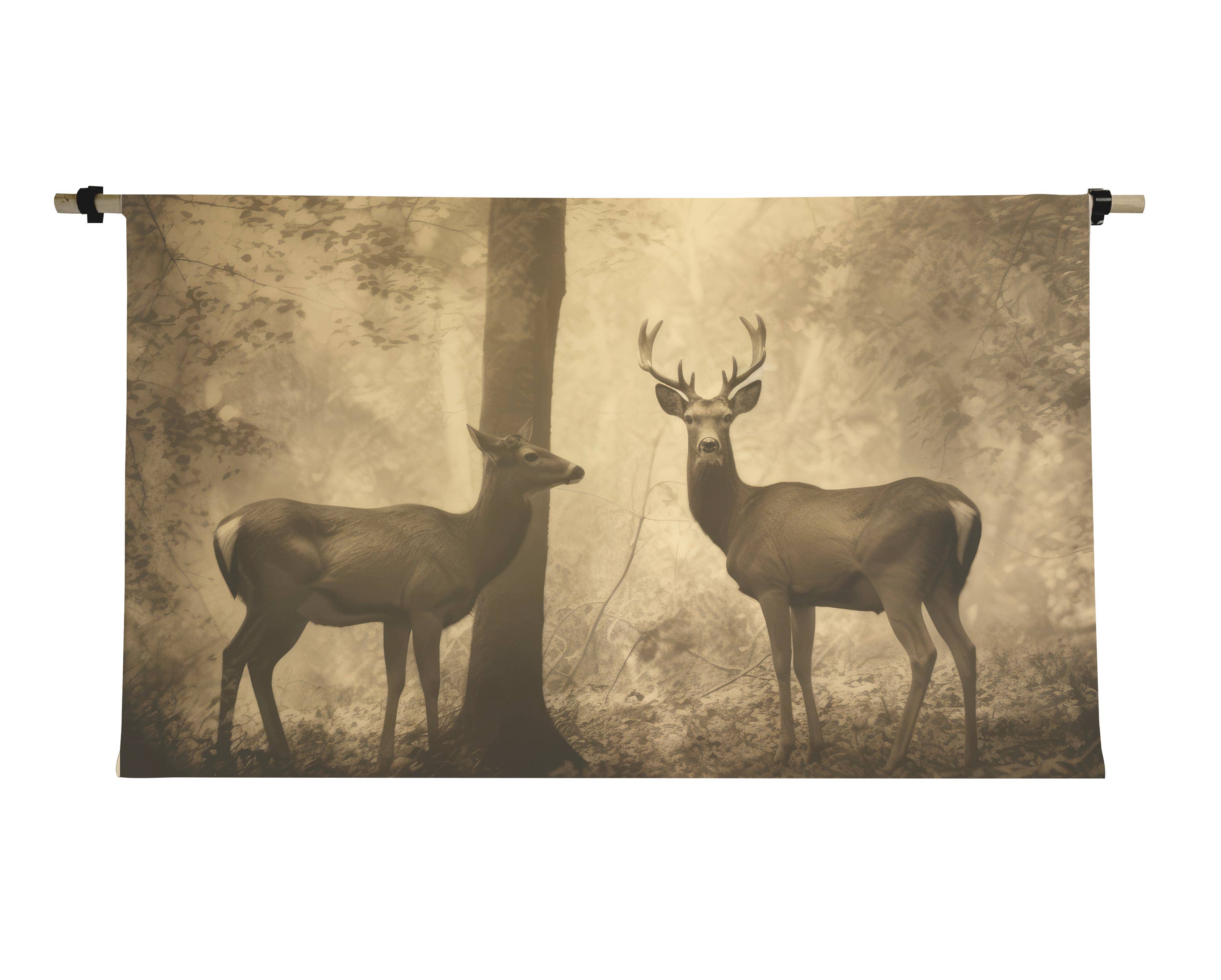 Brayden and Brooks – Impressão artística por atacado – Prelhos de tela horizontais de 6'x3'24