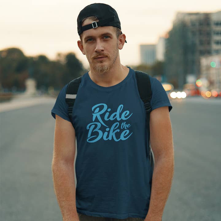 Ride the Bike Tee for wholesale by mikyeurobici