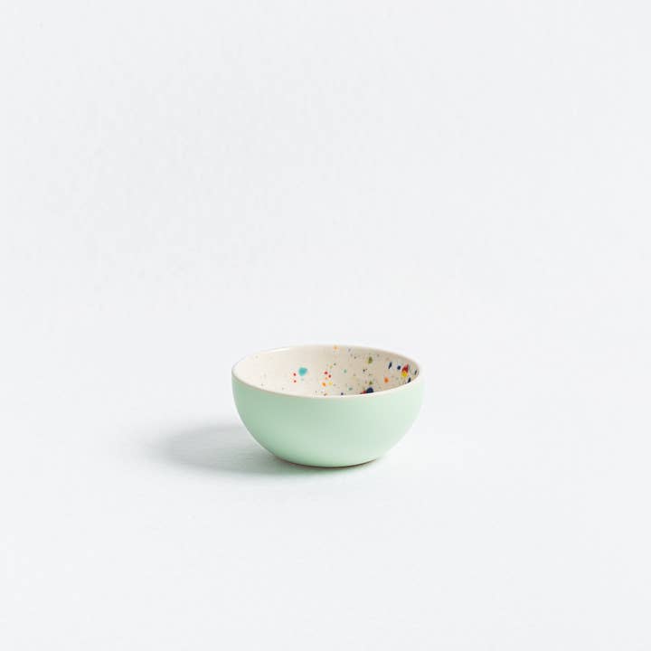 Egg Back Home - Wholesale Bowl - Breeze Party In Stoneware Mini Bowl 4 Pieces Set Mix Color