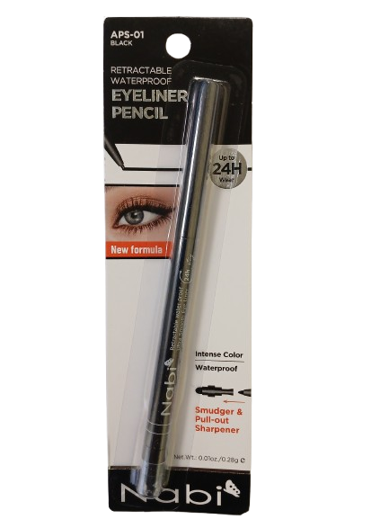 Nabi Cosmetic – Engroshandel Eyeliner – APS24- Nabi Gel Glide eyeliner sæt (Sort 16+Mørkebrun 8)3