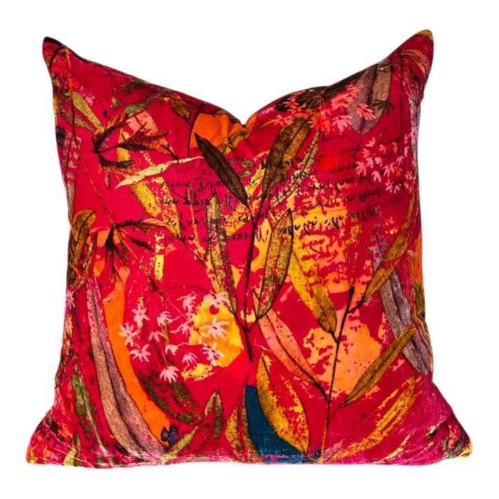 Winton and Waits - Wholesale Throw Pillow Cover - Featherington- Pink Silk Velvet Pillow Cover