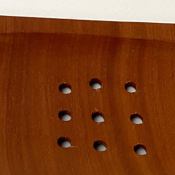 VIE – wholesale Tvålhållare – Sapodilla Trä Tvålkopp, 12x7cm