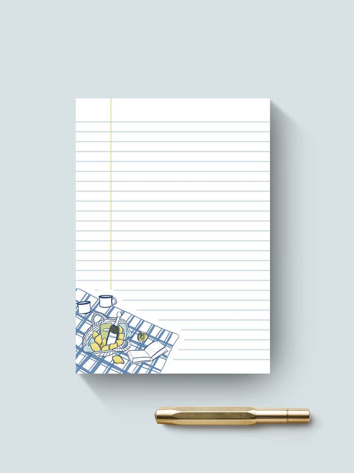 Time for a picnic, Jotter Pad for wholesale by Sovende Bjorn