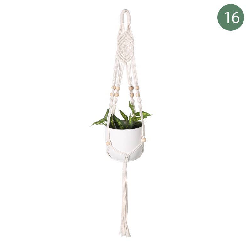 Homerely (We Cover All Import Duties) - Wholesale Hanging Planter - Handmade Macrame Plant Hangers (Plants and pots excluded)15