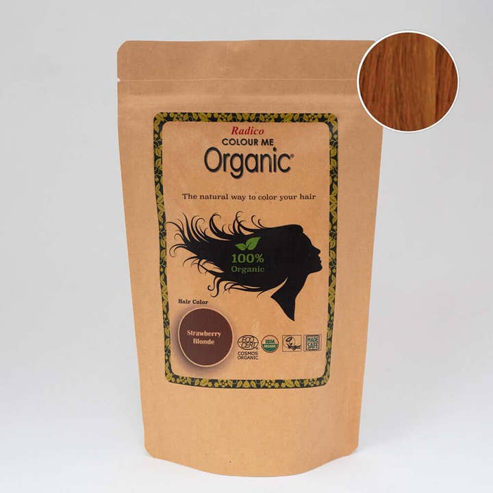Strawberry Blonde - 100% Organic Hair Color for wholesale by Radico USA
