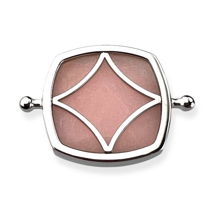 Pink Opal ClaraVista™ Crystal Charm - Gemstone Jewelry for wholesale by CONQUERing