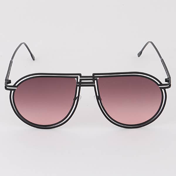 MIX COLOR Double Lined Teardrop Sunglasses for wholesale on Faire3